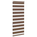 Zebra rolgordijn 65x150 cm stofbreedte 60,9 cm polyester bruin