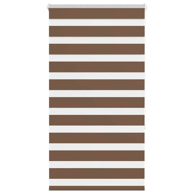 Zebra rolgordijn 70x150 cm stofbreedte 65,9 cm polyester bruin