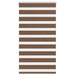 Zebra rolgordijn 80x150 cm stofbreedte 75,9 cm polyester bruin