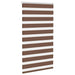 Zebra rolgordijn 80x150 cm stofbreedte 75,9 cm polyester bruin
