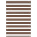 Zebra rolgordijn 95x150 cm stofbreedte 90,9 cm polyester bruin