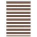 Zebra rolgordijn 100x150 cm stofbreedte 95,9 cm polyester bruin