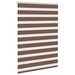Zebra rolgordijn 110x150 cm stofbreedte 105,9cm polyester bruin