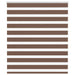 Zebra rolgordijn 120x150 cm stofbreedte 115,9cm polyester bruin