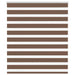 Zebra rolgordijn 125x150 cm stofbreedte 120,9cm polyester bruin