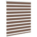 Zebra rolgordijn 135x150 cm stofbreedte 130,9cm polyester bruin