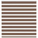 Zebra rolgordijn 140x150 cm stofbreedte 135,9cm polyester bruin