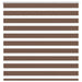 Zebra rolgordijn 150x150 cm stofbreedte 145,9cm polyester bruin