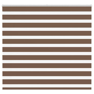 Zebra rolgordijn 155x150 cm stofbreedte 150,9cm polyester bruin