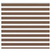 Zebra rolgordijn 155x150 cm stofbreedte 150,9cm polyester bruin