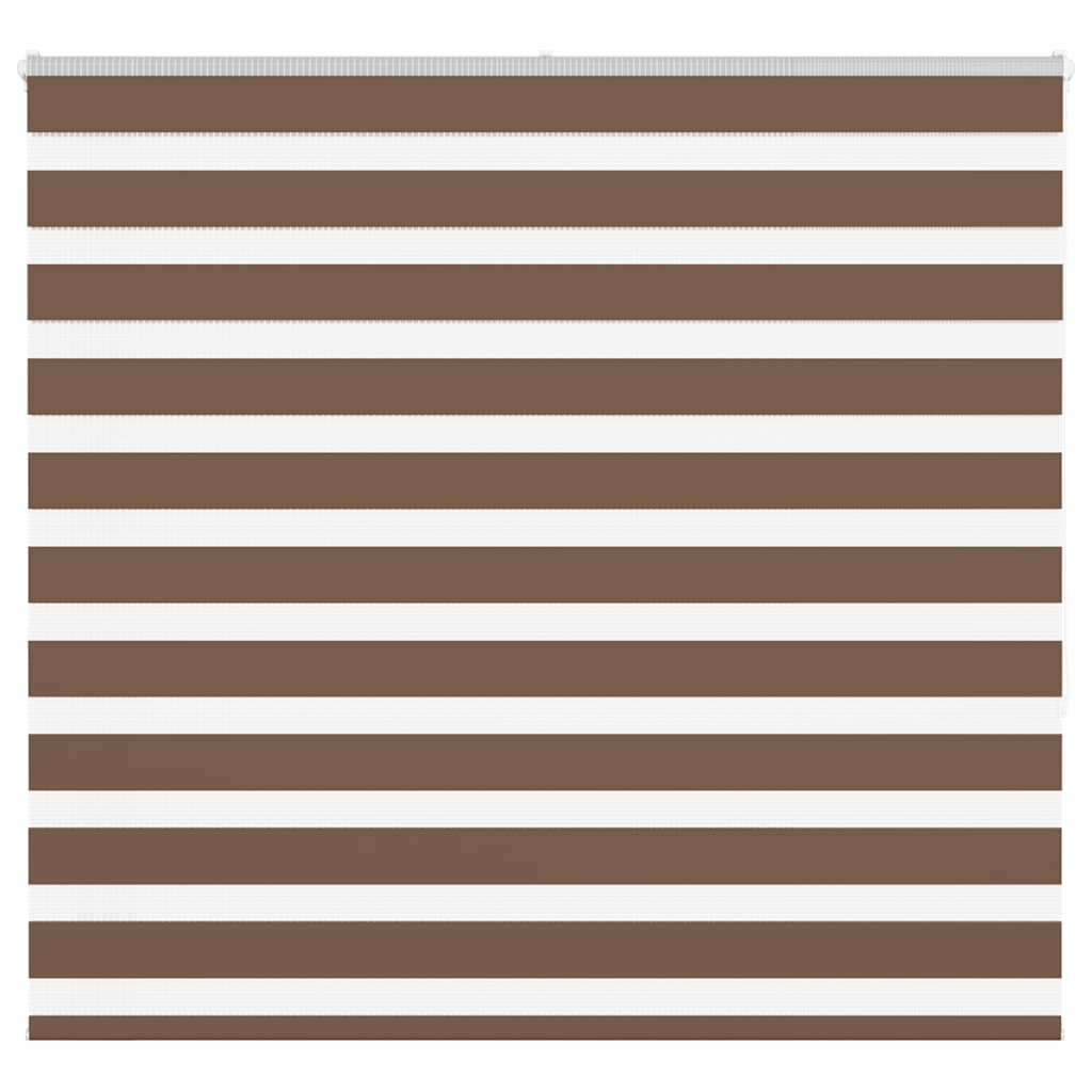 Zebra rolgordijn 160x150 cm stofbreedte 155,9cm polyester bruin