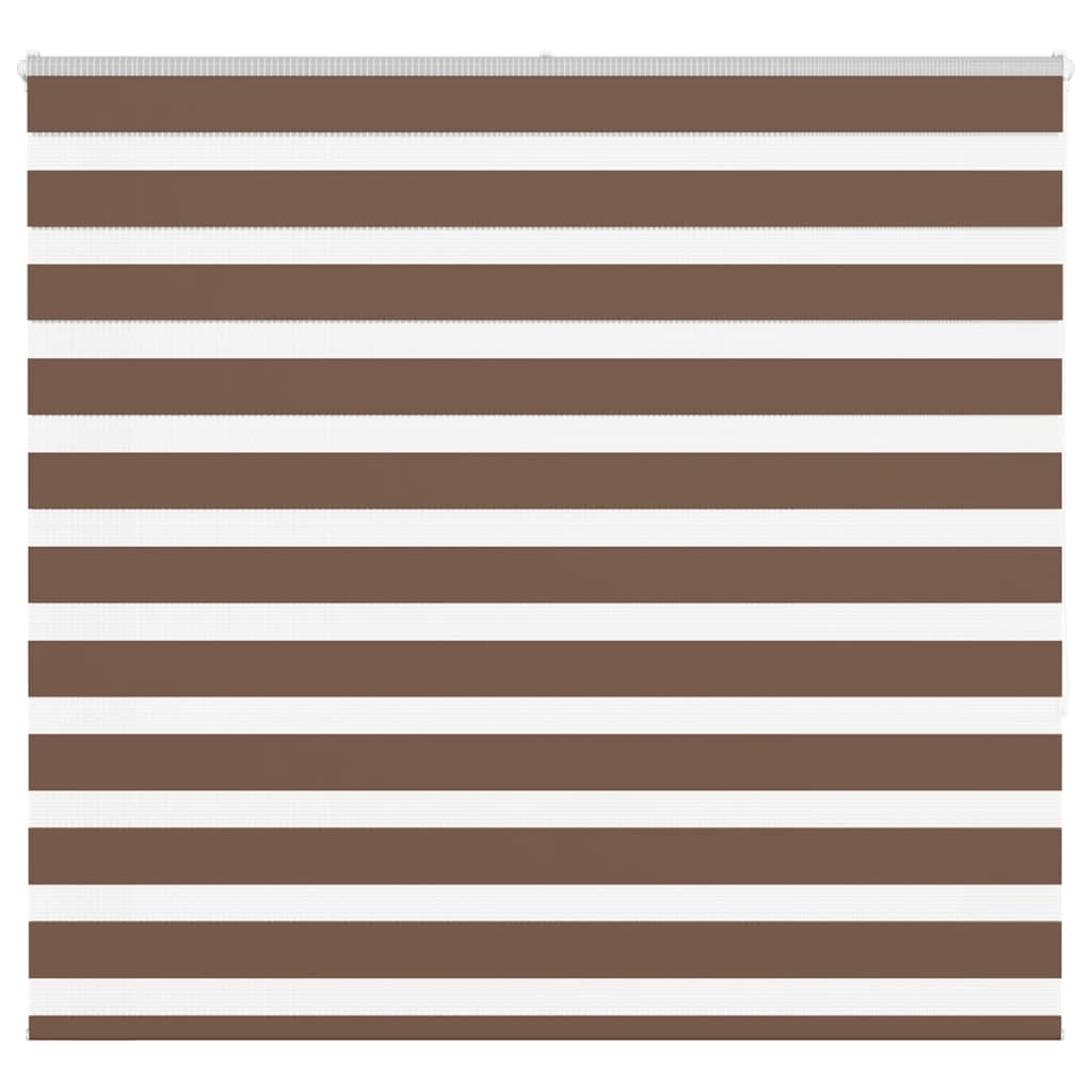 Zebra rolgordijn 165x150 cm stofbreedte 160,9cm polyester bruin