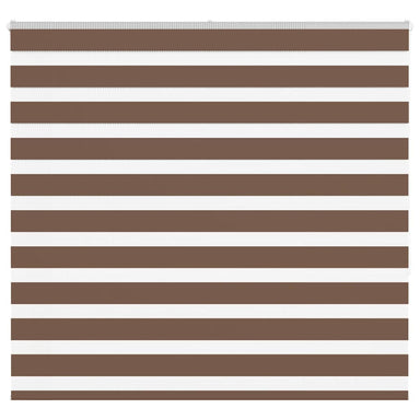 Zebra rolgordijn 165x150 cm stofbreedte 160,9cm polyester bruin
