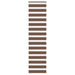Zebra rolgordijn 60x200 cm stofbreedte 55,9 cm polyester bruin