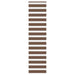 Zebra rolgordijn 65x200 cm stofbreedte 60,9 cm polyester bruin