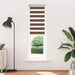 Zebra rolgordijn 65x200 cm stofbreedte 60,9 cm polyester bruin