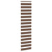 Zebra rolgordijn 65x200 cm stofbreedte 60,9 cm polyester bruin
