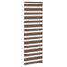 Zebra rolgordijn 75x200 cm stofbreedte 70,9 cm polyester bruin
