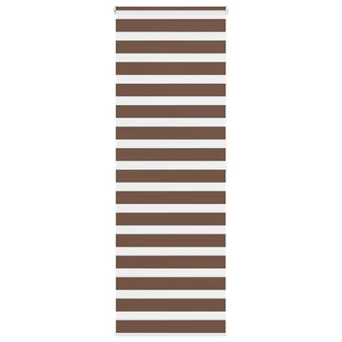 Zebra rolgordijn 90x200 cm stofbreedte 85,9 cm polyester bruin