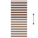 Zebra rolgordijn 95x200 cm stofbreedte 90,9 cm polyester bruin