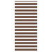 Zebra rolgordijn 100x200 cm stofbreedte 95,9 cm polyester bruin