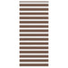 Zebra rolgordijn 115x200 cm stofbreedte 110,9cm polyester bruin
