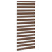 Zebra rolgordijn 115x200 cm stofbreedte 110,9cm polyester bruin
