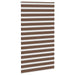 Zebra rolgordijn 125x200 cm stofbreedte 120,9cm polyester bruin