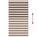 Zebra rolgordijn 125x200 cm stofbreedte 120,9cm polyester bruin