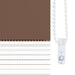 Zebra rolgordijn 135x200 cm stofbreedte 130,9cm polyester bruin
