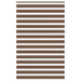Zebra rolgordijn 140x200 cm stofbreedte 135,9cm polyester bruin