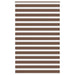 Zebra rolgordijn 145x200 cm stofbreedte 140,9cm polyester bruin