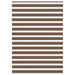 Zebra rolgordijn 155x200 cm stofbreedte 150,9cm polyester bruin