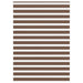 Zebra rolgordijn 160x200 cm stofbreedte 155,9cm polyester bruin