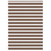 Zebra rolgordijn 165x200 cm stofbreedte 160,9cm polyester bruin