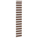 Zebra rolgordijn 40x230 cm stofbreedte 35,9 cm polyester bruin