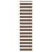 Zebra rolgordijn 55x230 cm stofbreedte 50,9 cm polyester bruin