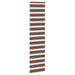Zebra rolgordijn 55x230 cm stofbreedte 50,9 cm polyester bruin