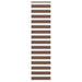 Zebra rolgordijn 60x230 cm stofbreedte 55,9 cm polyester bruin