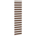 Zebra rolgordijn 65x230 cm stofbreedte 60,9 cm polyester bruin