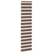 Zebra rolgordijn 65x230 cm stofbreedte 60,9 cm polyester bruin