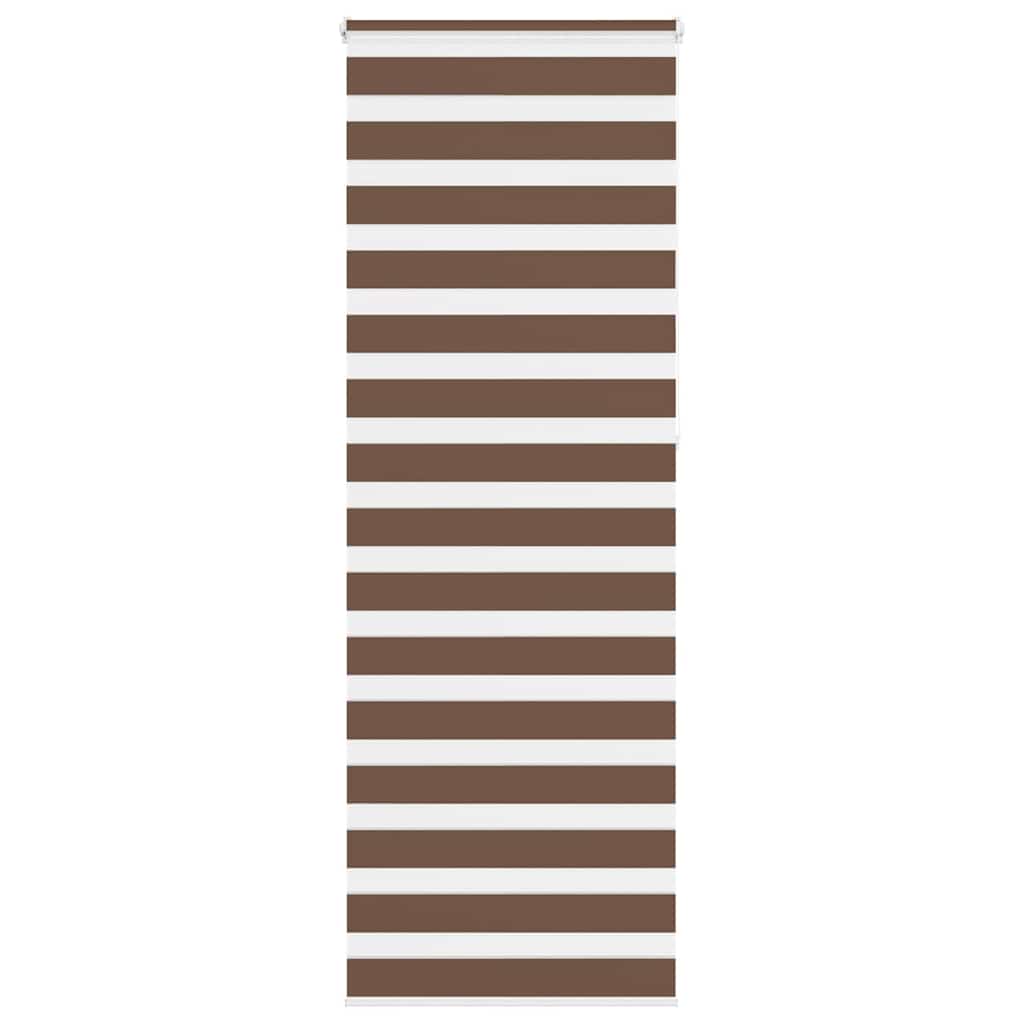 Zebra rolgordijn 70x230 cm stofbreedte 65,9 cm polyester bruin