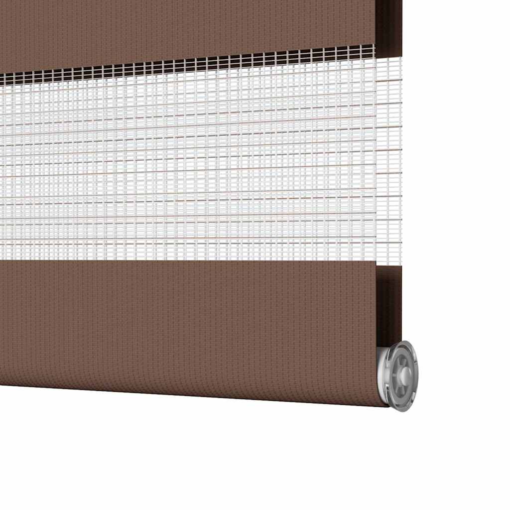 Zebra rolgordijn 70x230 cm stofbreedte 65,9 cm polyester bruin