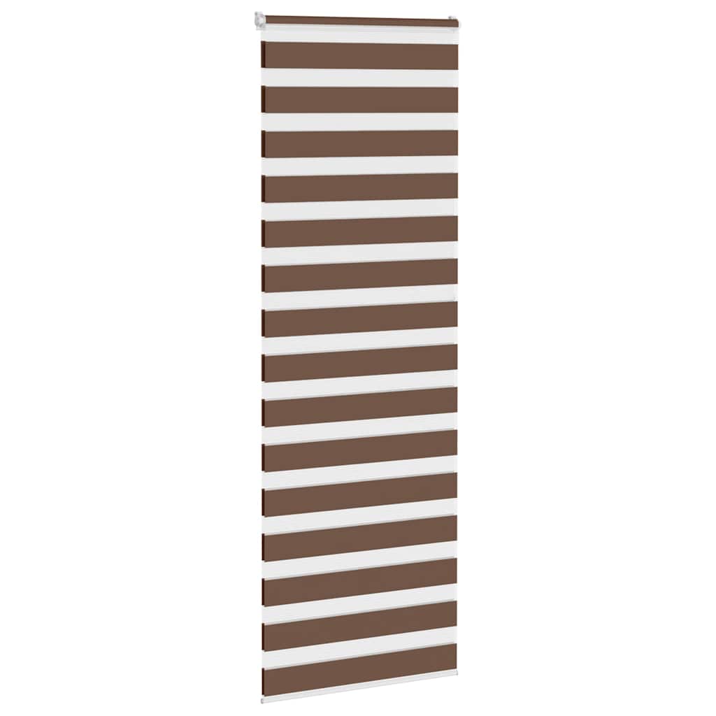 Zebra rolgordijn 70x230 cm stofbreedte 65,9 cm polyester bruin