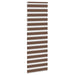 Zebra rolgordijn 80x230 cm stofbreedte 75,9 cm polyester bruin