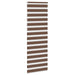 Zebra rolgordijn 85x230 cm stofbreedte 80,9 cm polyester bruin