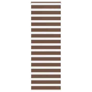 Zebra rolgordijn 90x230 cm stofbreedte 85,9 cm polyester bruin