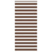 Zebra rolgordijn 95x230 cm stofbreedte 90,9 cm polyester bruin