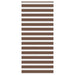 Zebra rolgordijn 100x230 cm stofbreedte 95,9 cm polyester bruin