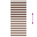 Zebra rolgordijn 100x230 cm stofbreedte 95,9 cm polyester bruin